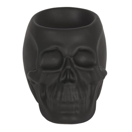 Black Skull Oil Burner - Oil & Wax Burners at Gift Moments