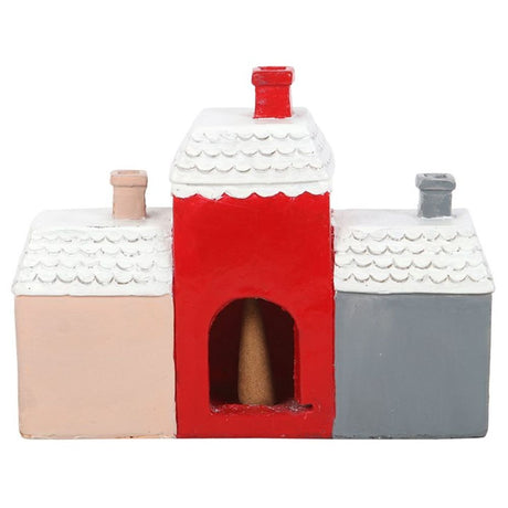 Christmas Village Incense Cone Holder - Incense Holders at Gift Moments