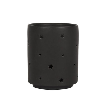 Small Black Mystical Moon Cut Out Tealight Holder - Candle Holders at Gift Moments