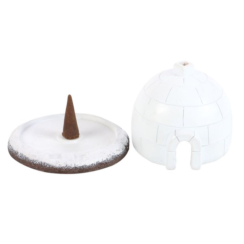 Winter Igloo Incense Cone Burner - Incense Holders at Gift Moments