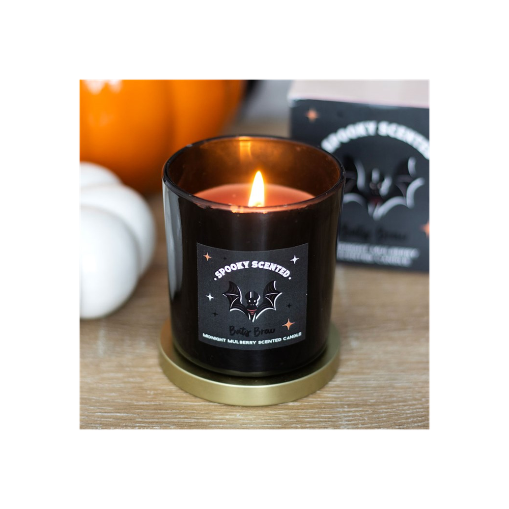 Bats Brew Midnight Mulberry Candle - Candles at Gift Moments