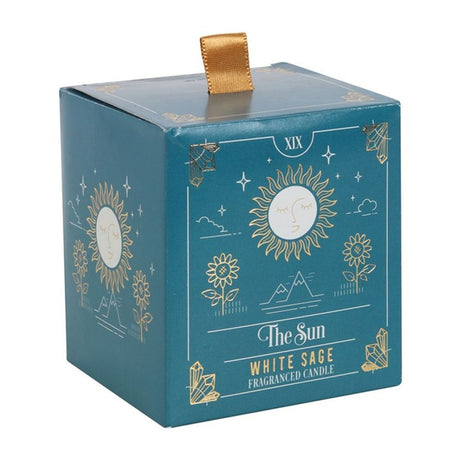 Sun White Sage Tarot Candle - Candles at Gift Moments