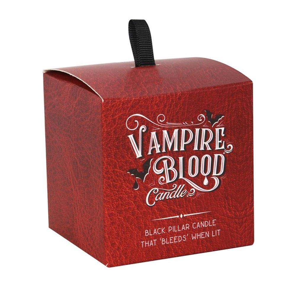 Small Vampire Blood Pillar Candle - Candles at Gift Moments