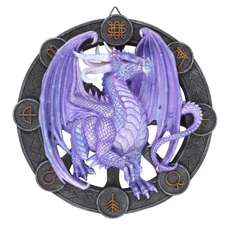 Samhain Dragon Resin Wall Plaque by Anne Stokes - at Gift Moments