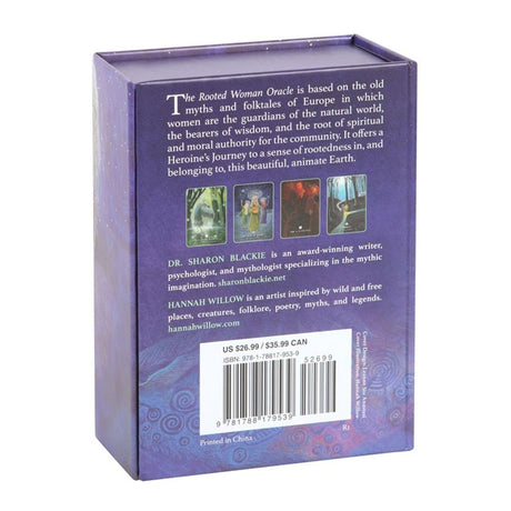 The Rooted Woman Oracle Cards - Tarot Cards at Gift Moments