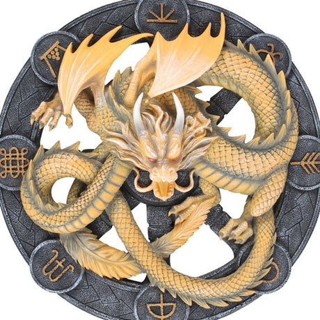 Imbolc Dragon Resin Wall Plaque by Anne Stokes - at Gift Moments