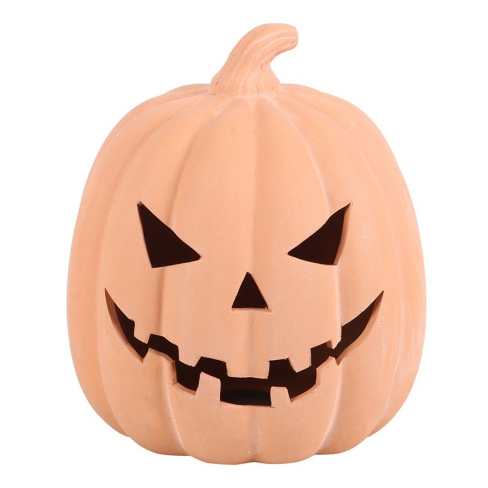 Terracotta Pumpkin Ornament 22cm - Ornaments at Gift Moments