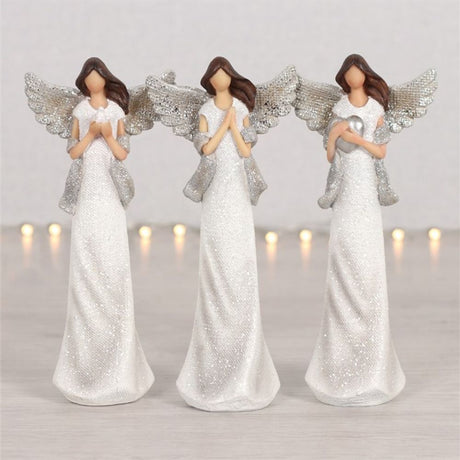 Peace Pray Love Small Angels Set - Ornaments at Gift Moments