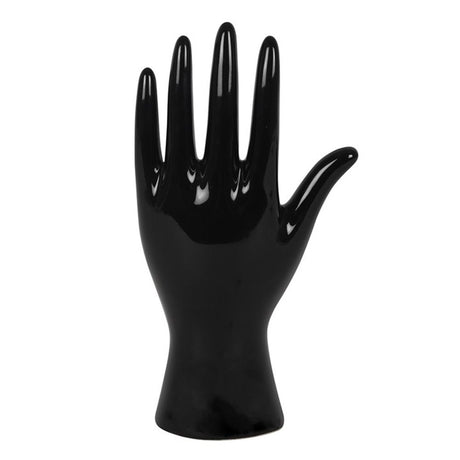 Black Ceramic Palmistry Hand Ornament - at Gift Moments