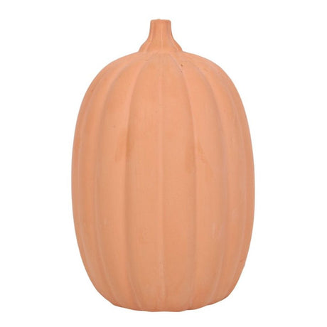 23cm Terracotta Pumpkin Ornament - at Gift Moments