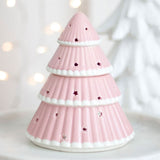 Pink Christmas Tree Oil Burner - Oil & Wax Burners at Gift Moments