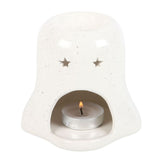 Ghost Shaped Oil Burner with Pumpkin - Oil & Wax Burners at Gift Moments