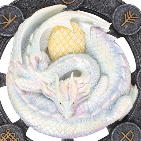 Ostara Dragon Resin Wall Plaque by Anne Stokes - at Gift Moments