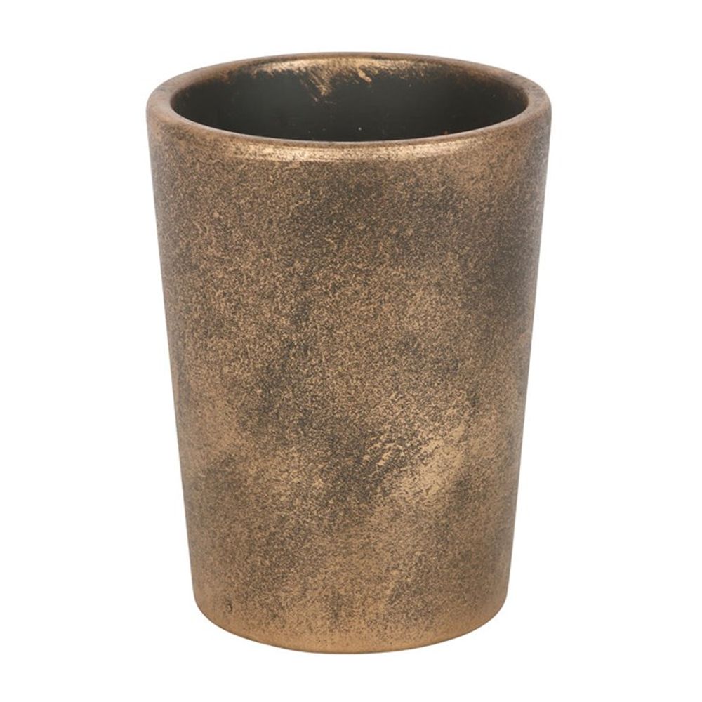 Moon Shadows Bronze Terracotta Plant Pot by Lisa Parker - Vases & Plant Pots at Gift Moments