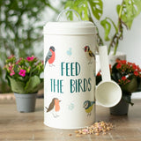 Feed the Birds Bird Seed Tin and Scoop - Wildlife Accessories at Gift Moments