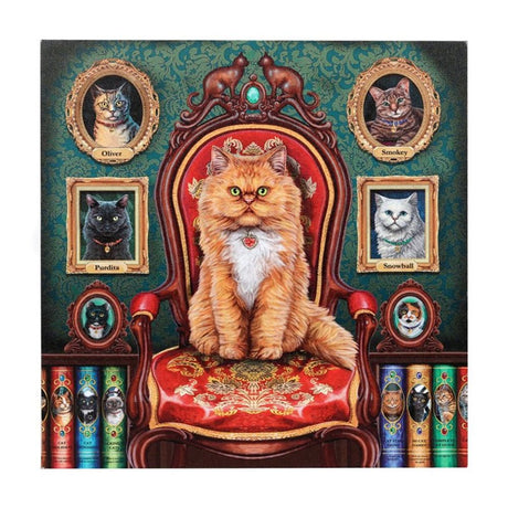 Mad About Cats Light Up Canvas by Lisa Parker - Wall Art at Gift Moments