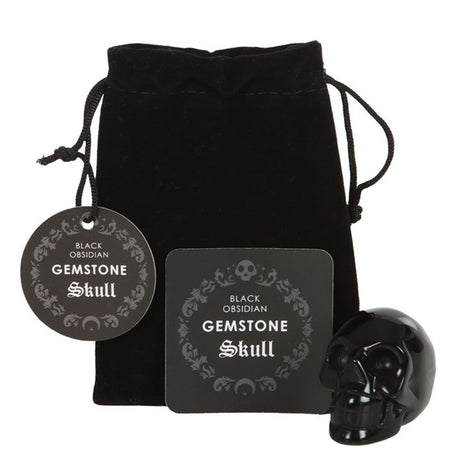 Black Obsidian Crystal Skull - at Gift Moments