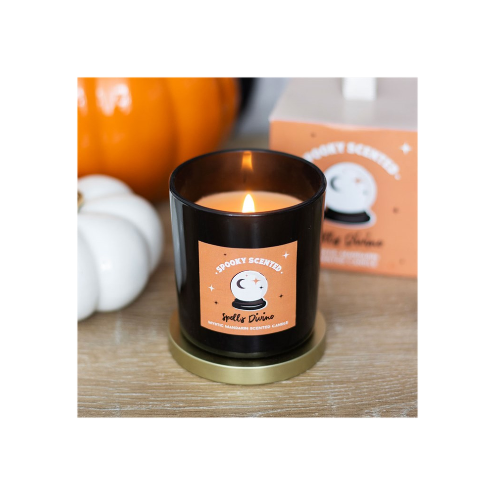 Spells Divine Mystic Mandarin Candle - Candles at Gift Moments