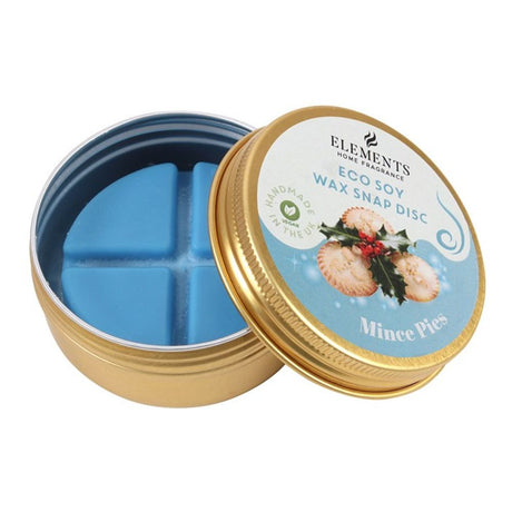 Mince Pies Soy Wax Snap Disc - at Gift Moments