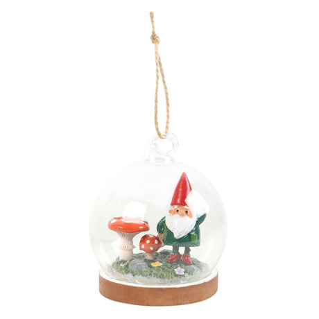 Gnome Garden Christmas Bauble - Christmas Decorations at Gift Moments