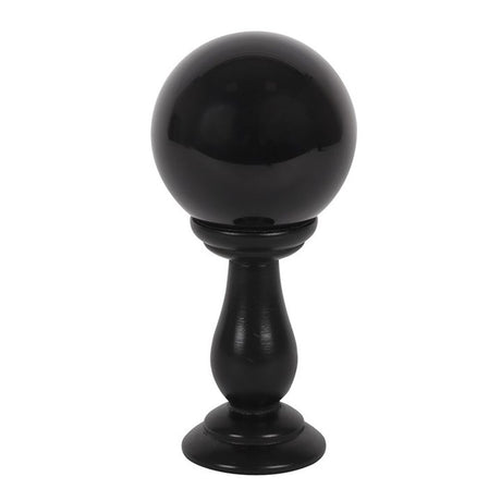 Small Black Crystal Ball on Stand - at Gift Moments