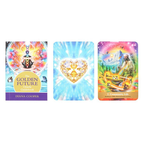 The Golden Future Oracle Cards - Tarot Cards at Gift Moments