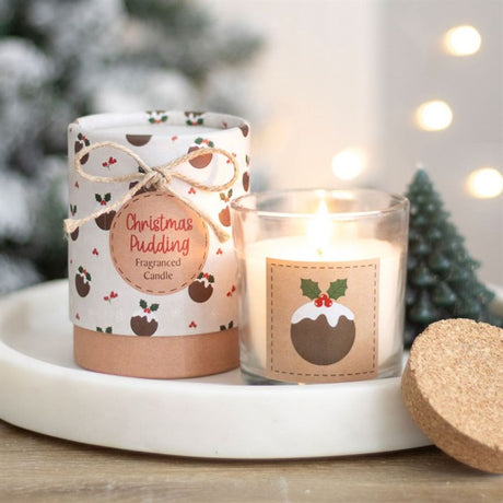 Christmas Pudding Candle - Candles at Gift Moments