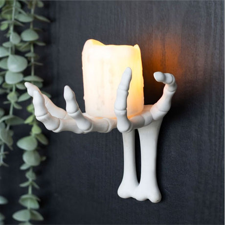 Skeleton Hand Wall Hook - Candle Holders at Gift Moments