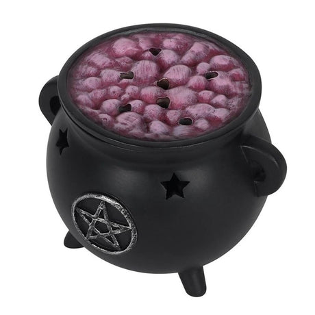 Mystical Pentagram Cauldron Incense Cone Holder - Incense Holders at Gift Moments