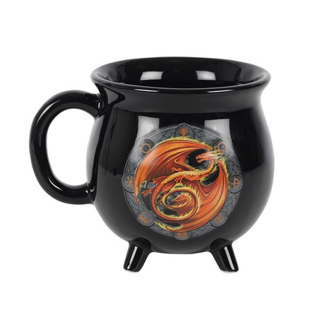 Beltane Colour Changing Cauldron Mug by Anne Stokes - Mugs at Gift Moments