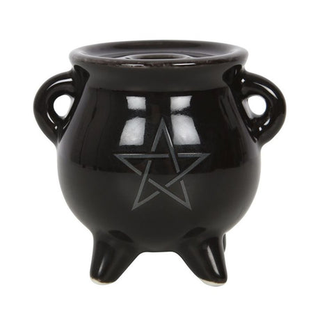 Pentagram Cauldron Ceramic Incense Holder - Incense Holders at Gift Moments