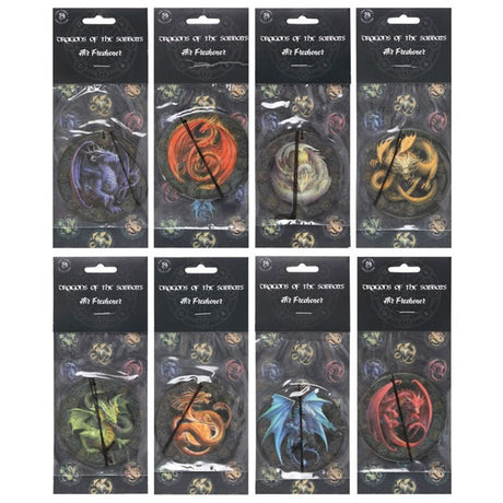 Dragons of the Sabbats Air Fresheners Set of 8 - at Gift Moments