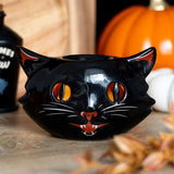 Spooky Black Cat Oil Burner - Oil & Wax Burners at Gift Moments