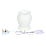 Elegant White Ceramic Buddha Electric Oil Burner - Oil & Wax Burners at Gift Moments