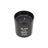 Black is My Happy Colour Opium Candle - Candles at Gift Moments