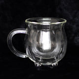 Clear Double Walled Glass Cauldron Mug - Mugs at Gift Moments