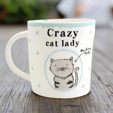 Crazy Cat Lady Boxed Mug - Mugs at Gift Moments