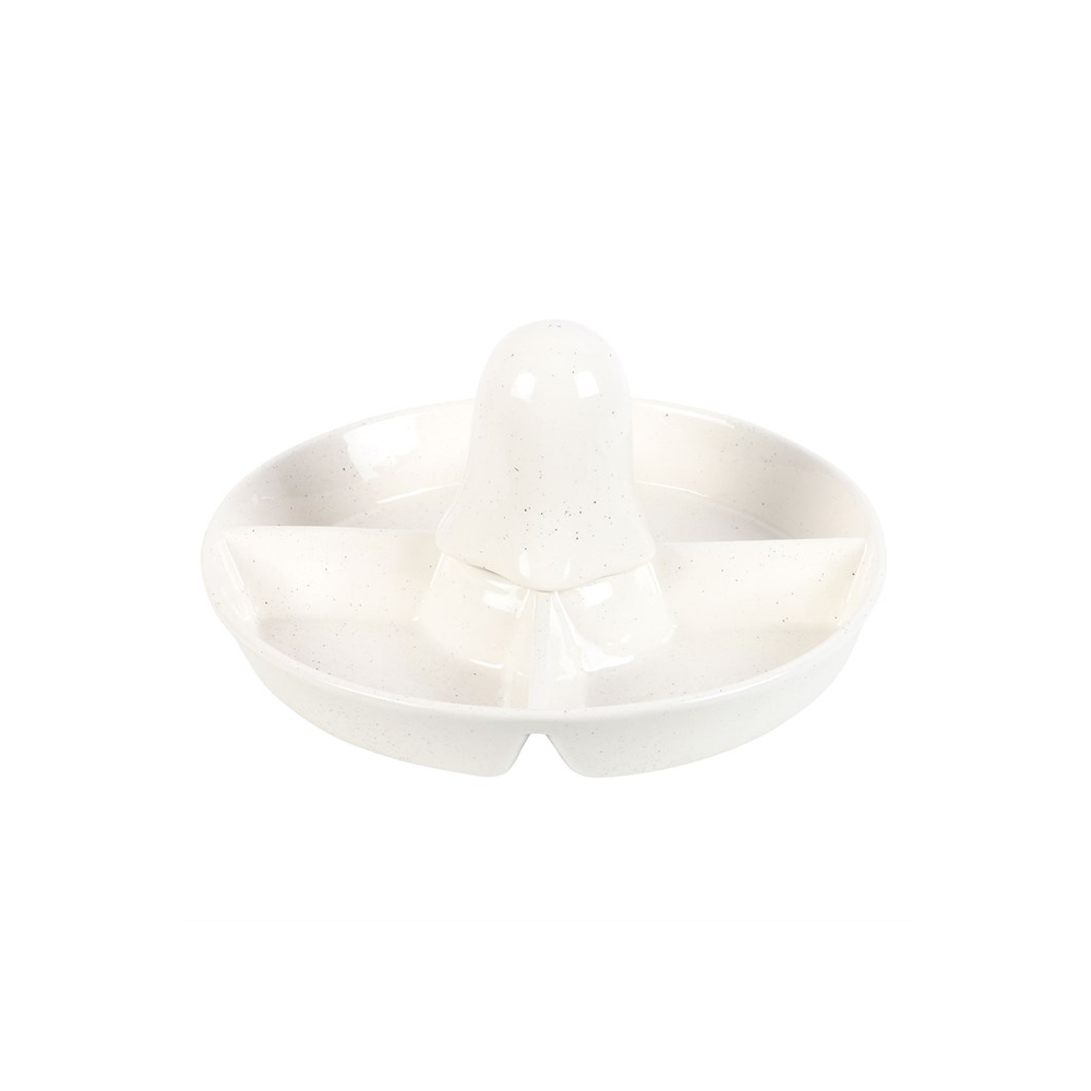 Ghost Chip & Dip Snack Dish - Tableware at Gift Moments