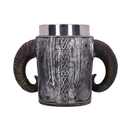 Viking Skull Helmet Tankard Historical Mug: 4 - Tankards By NN Designs