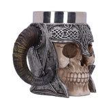 Viking Skull Helmet Tankard Historical Mug: 5 - Tankards By NN Designs