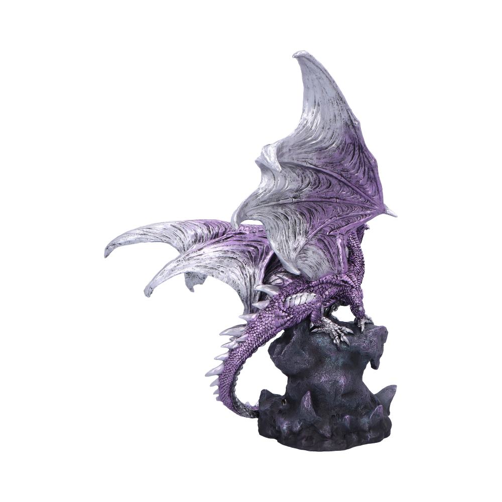 Viorel Large Dragon Figurine with LED Light Up Base: 4 - Figurines Large (30-50cm) By NN Designs