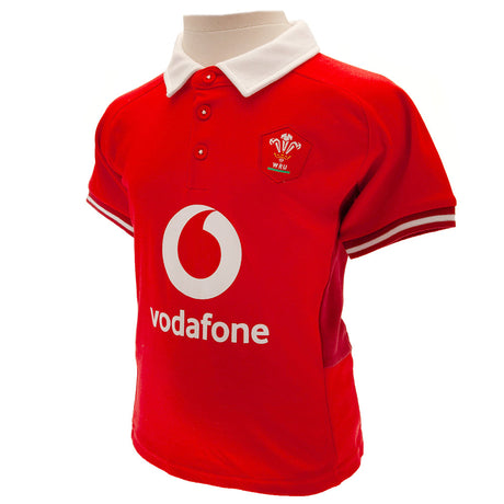 Wales RU Shirt & Short Set 12/18 mths SP: 2 - Baby Clothing By Gift Moments