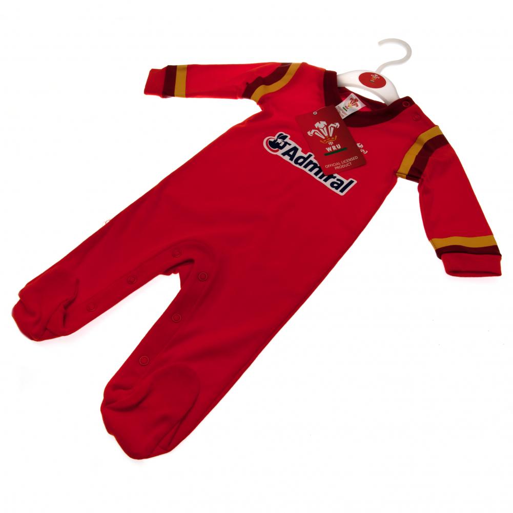 Wales RU Baby Sleepsuit 12-18 Months: 3 - Baby Clothing By Gift Moments