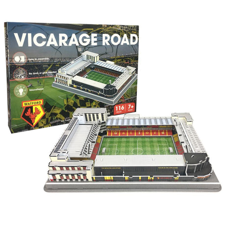 Watford FC 3D Vicarage Road Stadium Puzzle: 1 - Puzzles & Games By Watford