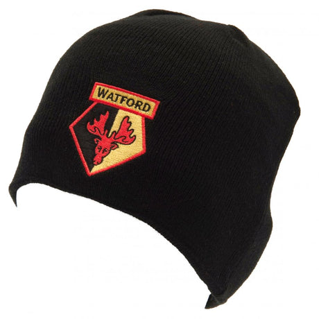 Watford FC Black Beanie Hat: 1 - Caps & Hats By Watford