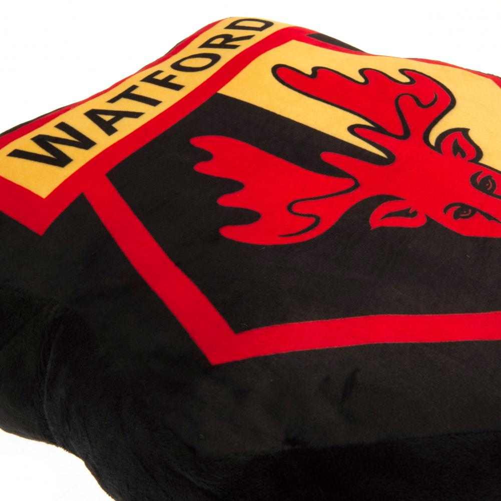 Watford FC Crest Shaped Cushion: 3 - Cushions By Watford