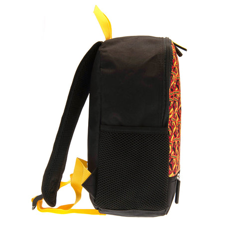 Watford FC Junior Black and Yellow Backpack: 4 - Bags By Watford