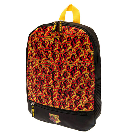 Watford FC Junior Black and Yellow Backpack: 2 - Bags By Watford