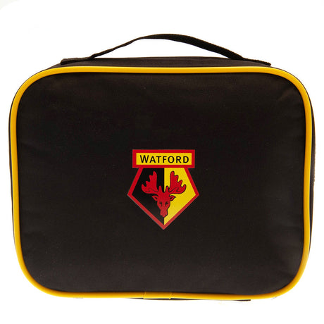 Watford FC Black and Yellow Lunch Bag: 2 - Bags By Watford