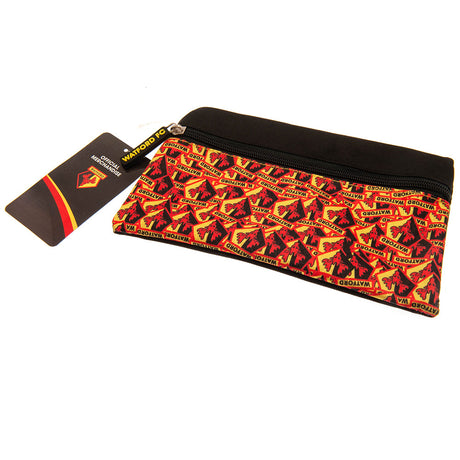 Watford FC Zipped Pencil Case: 4 - Pencil Cases & Sets By Watford